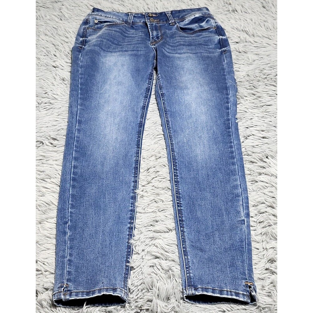 Kensie Jeans Womens Size 6 6/28 The Curvy Skinny Blue Stretch Measures‎ 28x28